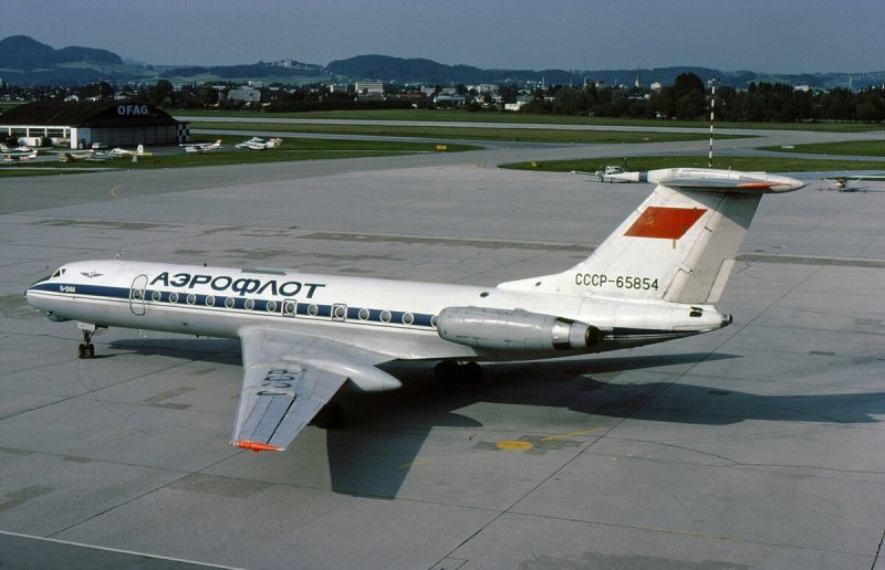 Самолет ту 134 Аэрофлот