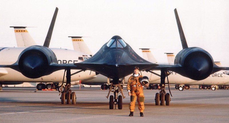 Lockheed SR-71 Blackbird пилот