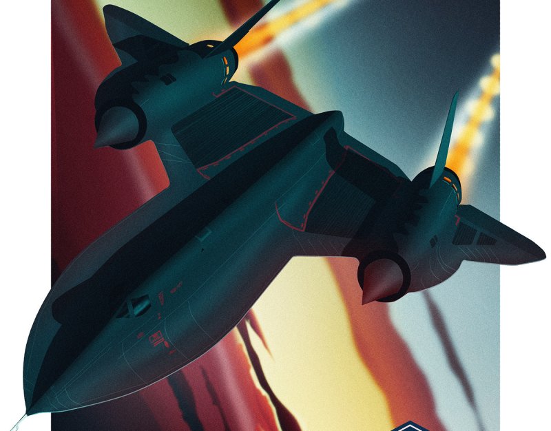 Самолёты мультфильм SR 71