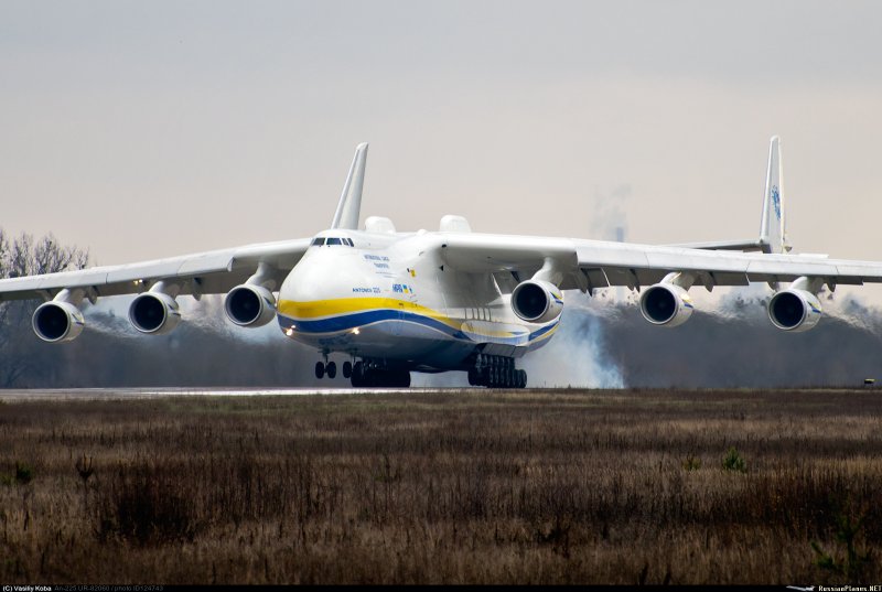 АН-225 Мрия рег номера