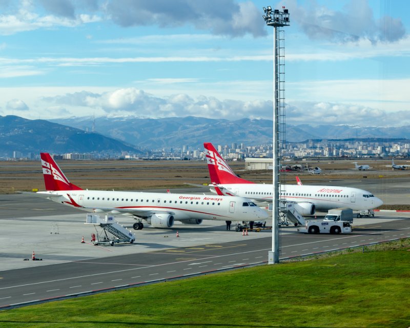 Грузинская авиакомпания "Georgian Airways"