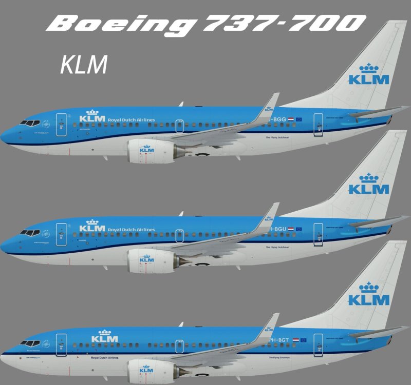 Boeing 737-800 KLM