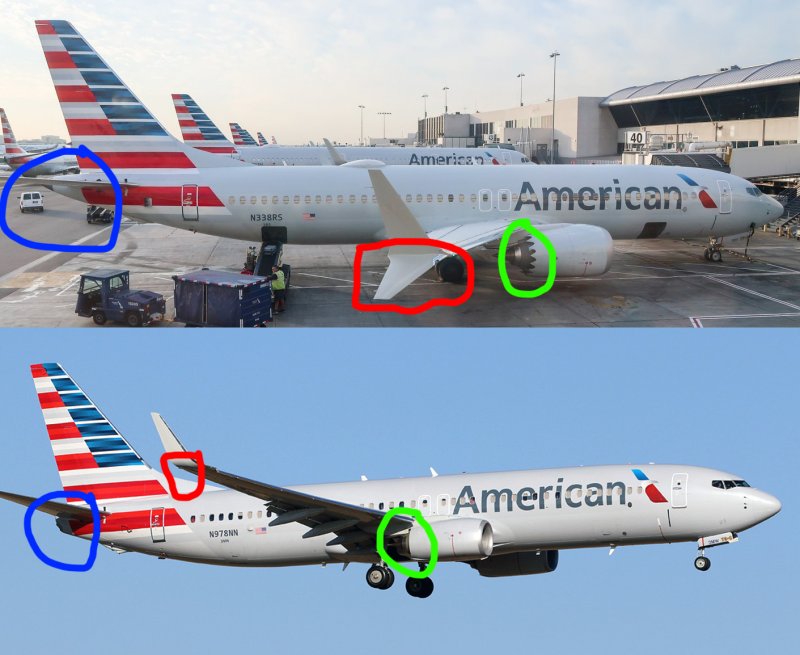 737 Max 8 vs 737-800
