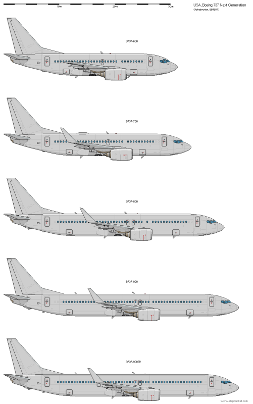Самолет Boeing 747-400 чертеж Airbus a380, локализованный, вид с боку