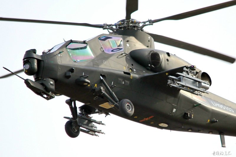 Китайский боевой вертолет WZ-10