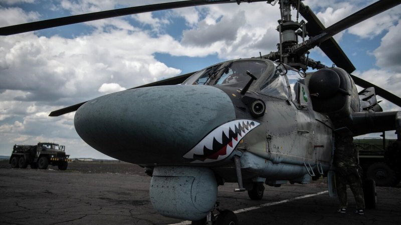 Ка-52 Аллигатор на Украине