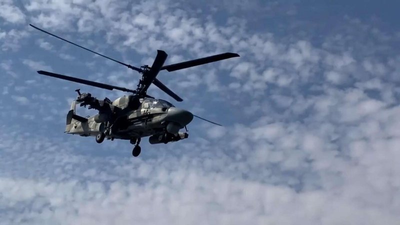Вертолет ка-52 "Аллигатор"
