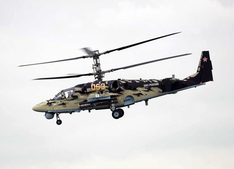 Вертолёт к-52 Аллигатор