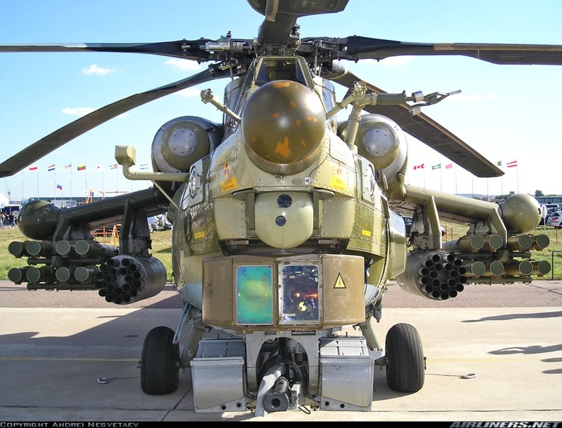 Ми-28 пушка