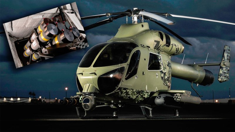 MD 969 Twin Attack Helicopter