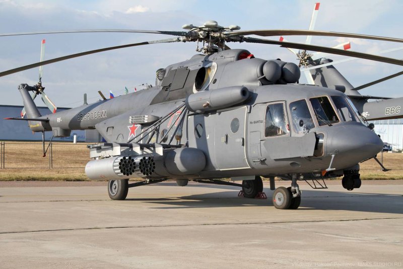 Вертолет ми-8амтш Терминатор