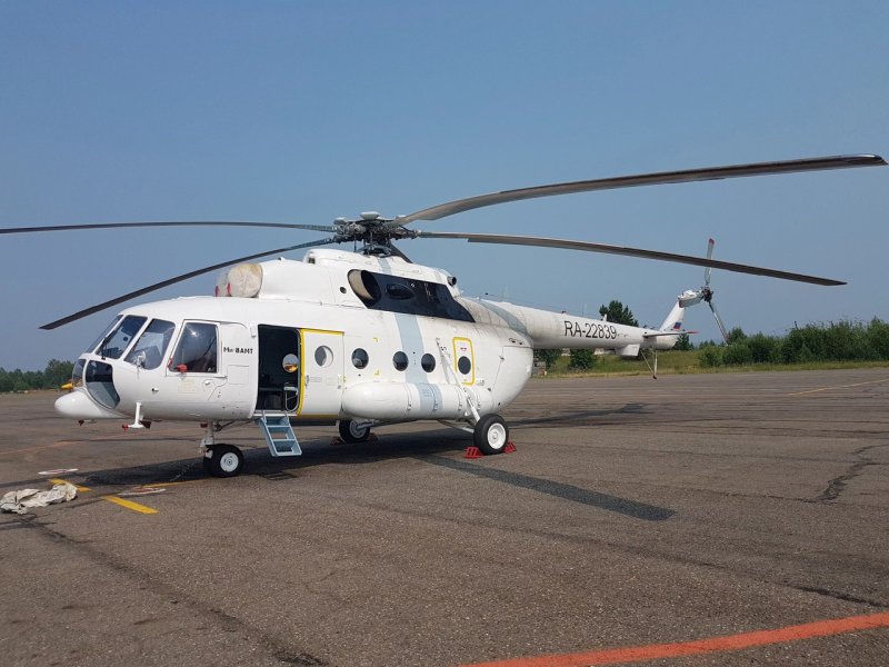 Ми-8 вертолёт