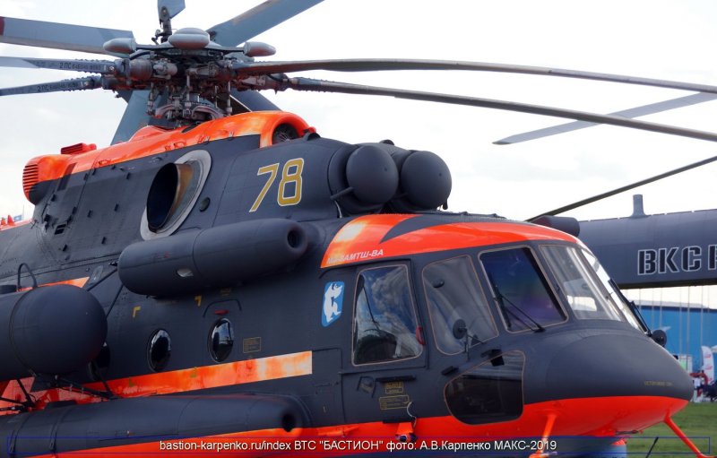 Ми-8амтш кабина