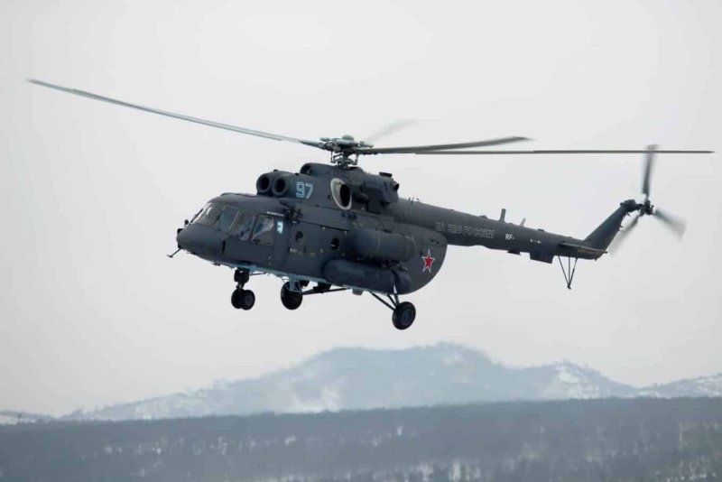 Вертолет ми-8амтш Терминатор