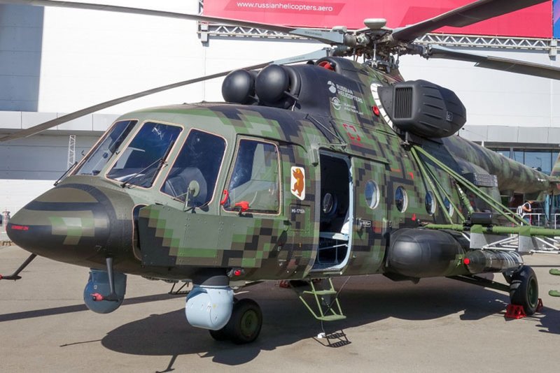 Боевой вертолет ми-8амтш-Вн