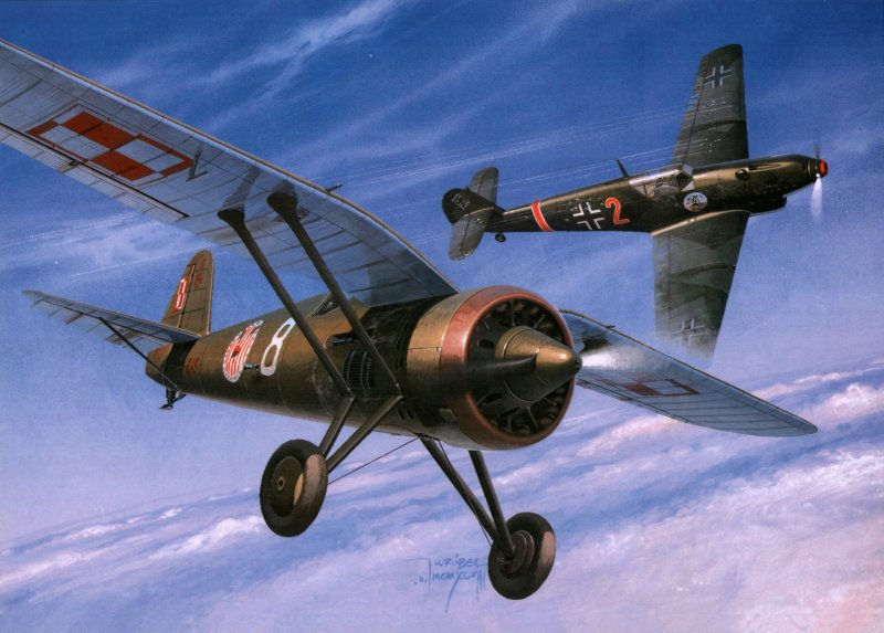 Польский истребитель PZL P.11a