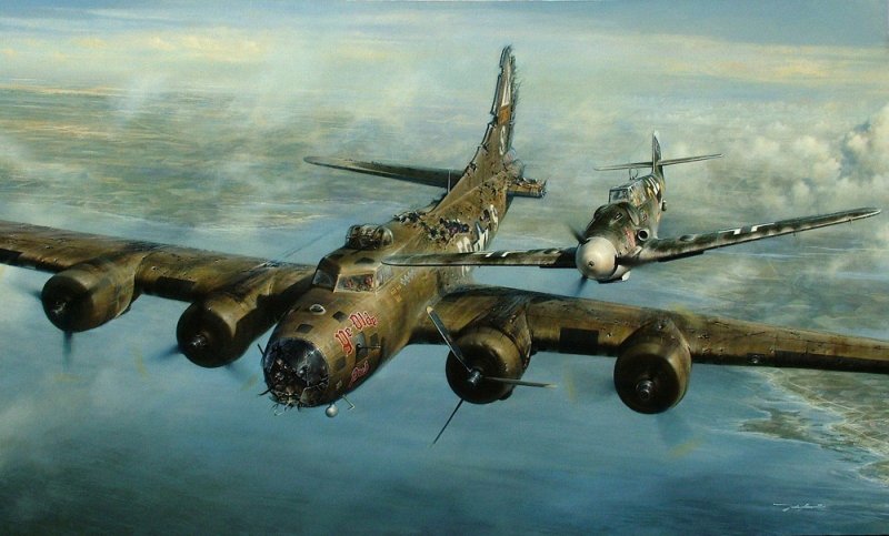 Bf 109 Франца Штиглера