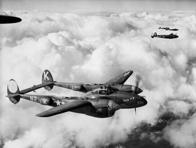 Lockheed p-38 Lightning истребители второй мировой войны