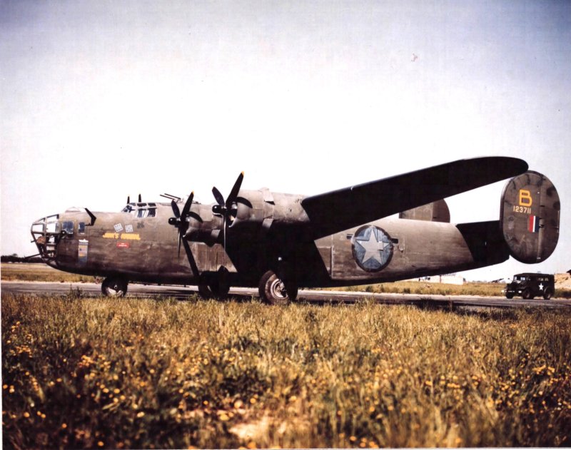 Бомбардировщик в-24 Либерейтор