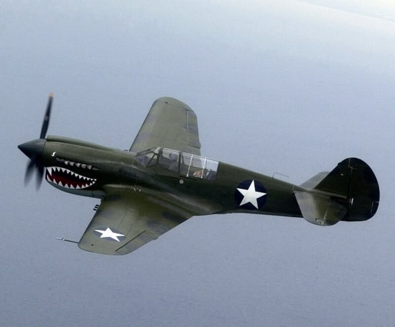 Американский самолет p40