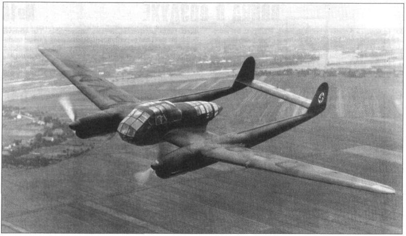 Самолет-разведчик Фокке-Вульф FW-189
