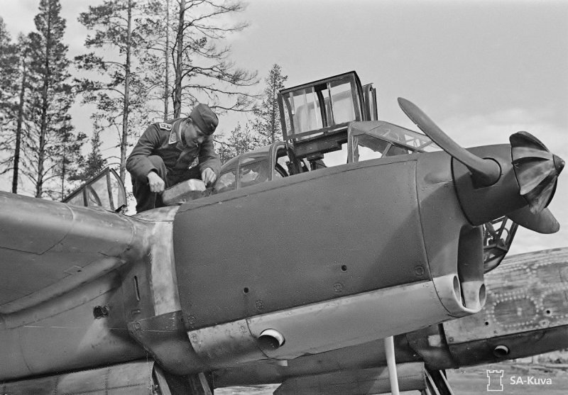 FW 189 A-2 Финляндия 1943