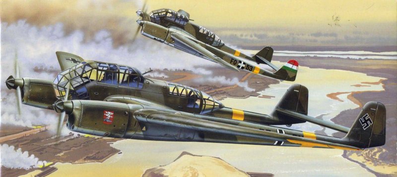 Самолет-разведчик Фокке-Вульф FW-189