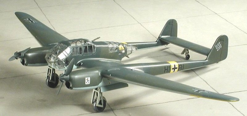 Focke-Wulf FW 189 UHU кабина
