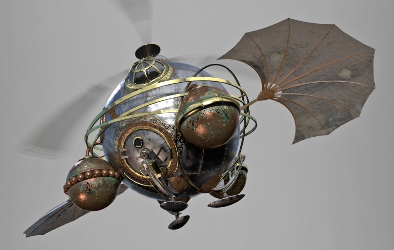 Вертолет Steampunk