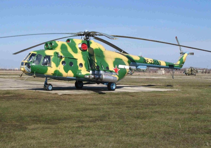Ми-8 вертолёт