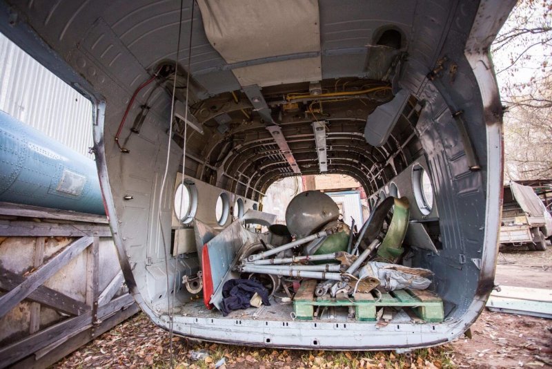 Грузовая кабина ми-8