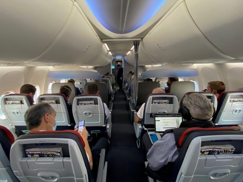 Боинг 737 700 салон
