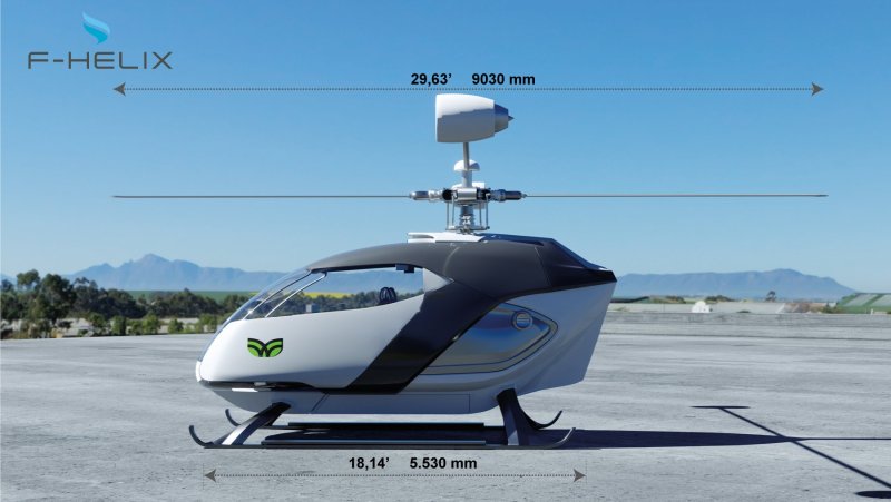 Helix Electric Helicopter