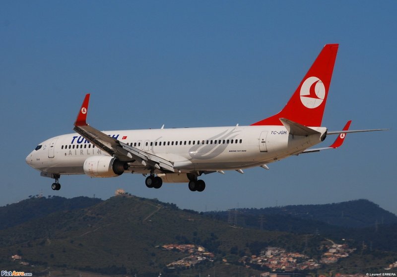 Боинг 737 Turkish Airlines