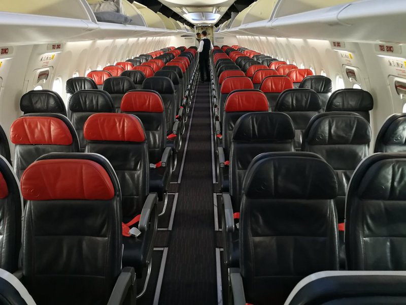 Boeing 737-800 Аэрофлот салон