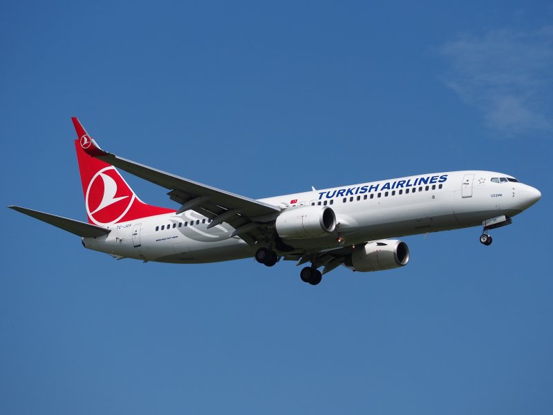 Боинг 737-800 Винглетс турецкие авиалинии