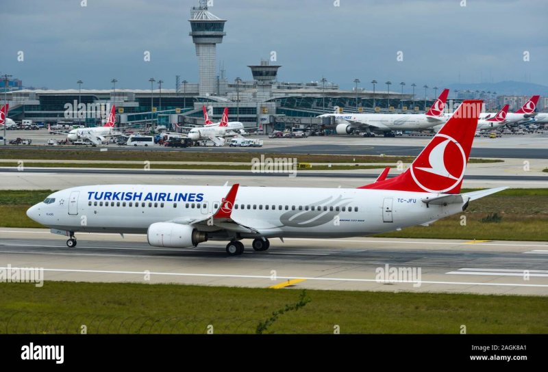 Самолёт Туркиш Эйрлайнс Boeing 737-800