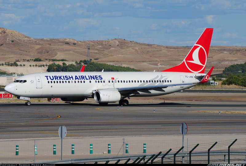 Боинг 737 турецкие авиалинии