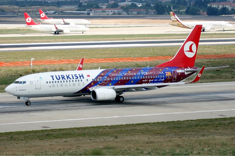 Boeing 737-800 Turkish Airlines