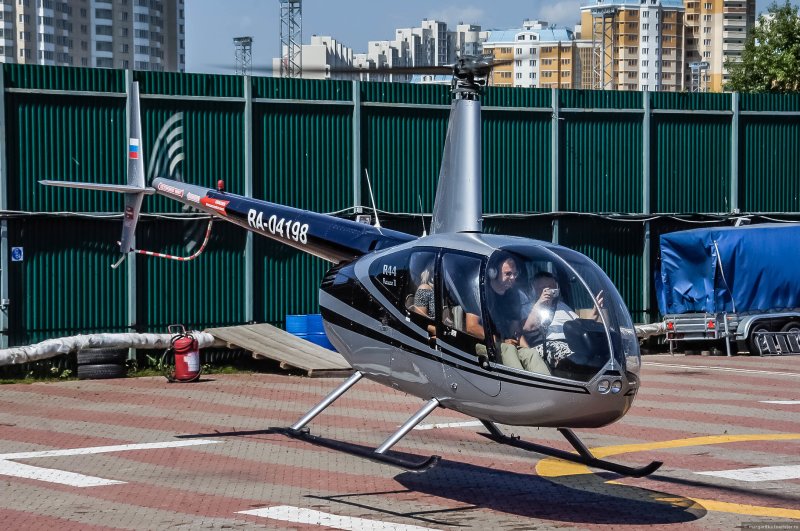 Полет на вертолете Москва
