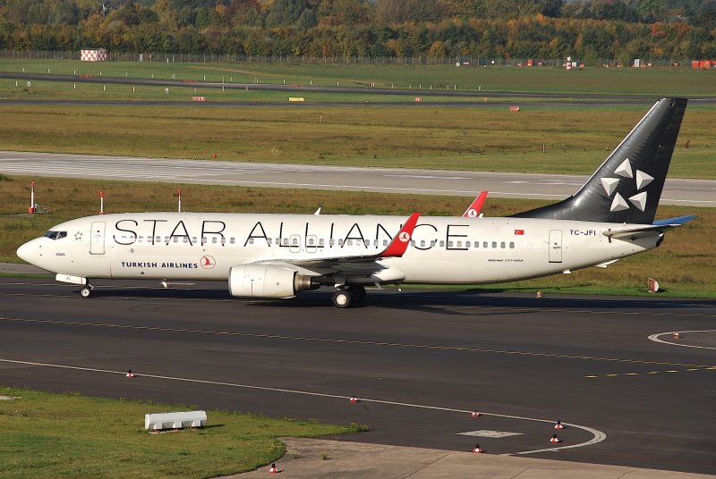 Boeing 737 турецкие авиалинии
