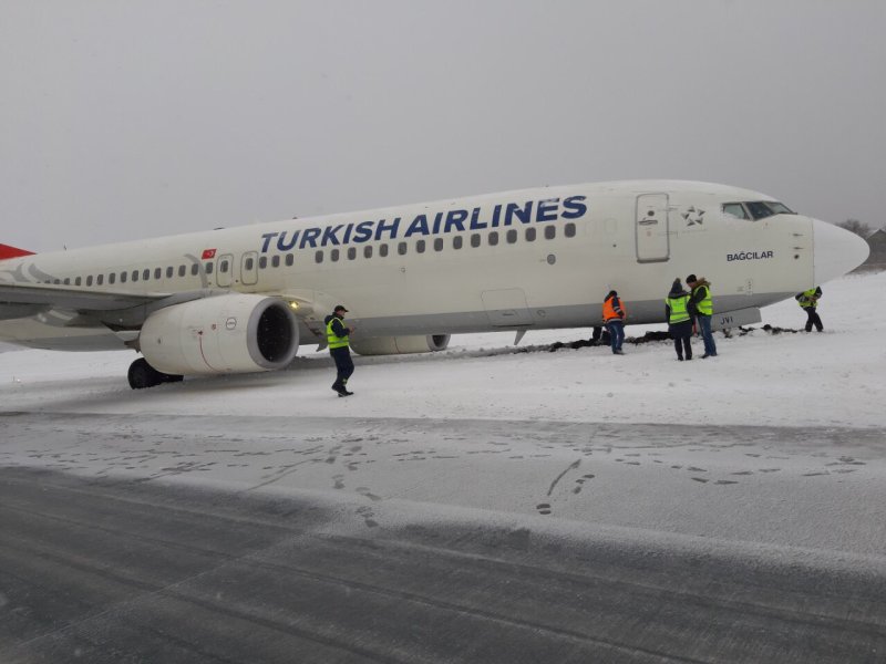 Самолёт Туркиш Эйрлайнс Boeing 737-800
