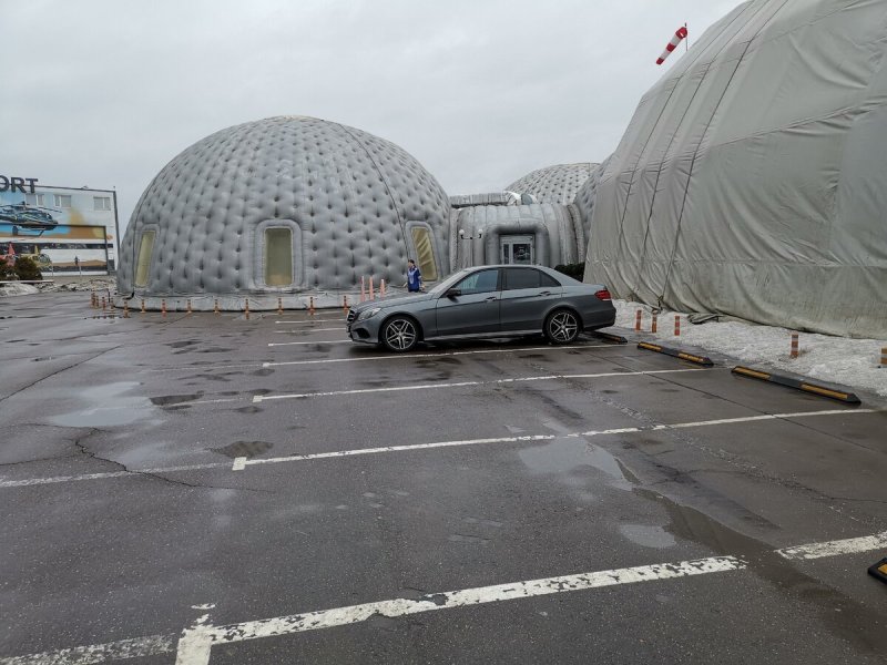 Heliport Москва новая Рига