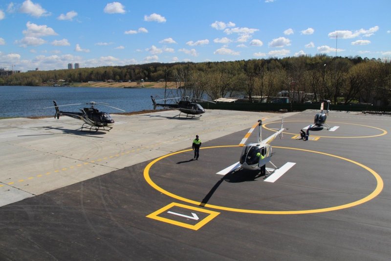 Взлетная площадка (Heliport Moscow)
