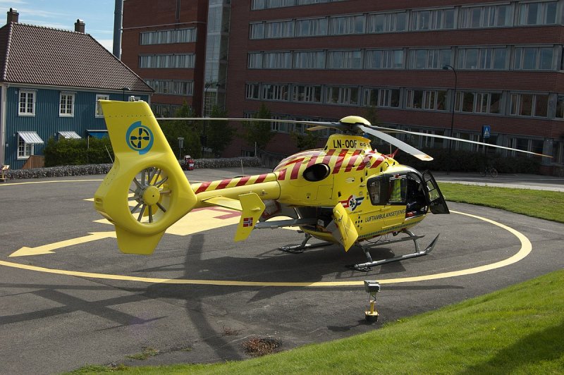 Вертолетная площадка для EC 135