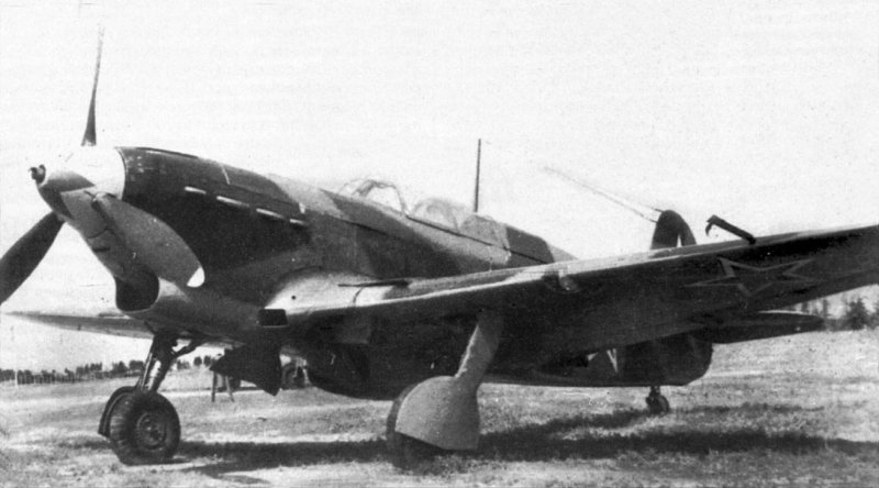 Як-7б истребитель