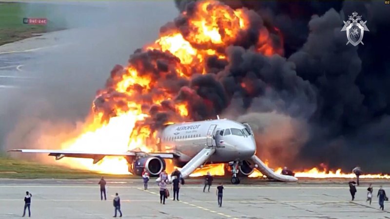 SSJ 100 Шереметьево