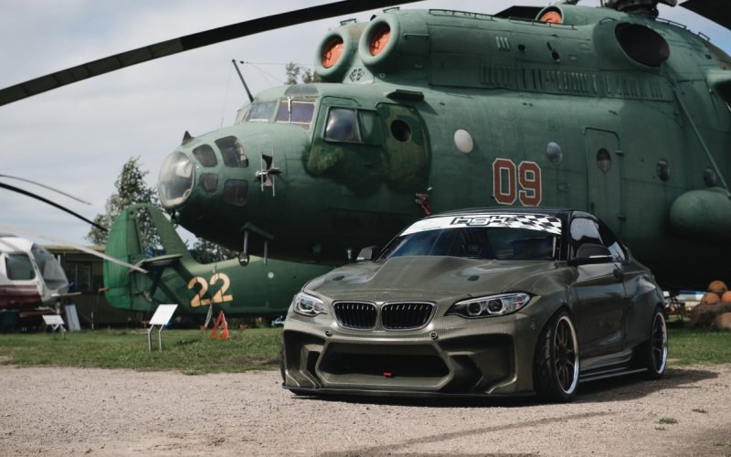 BMW m2 f22 Eurofighter