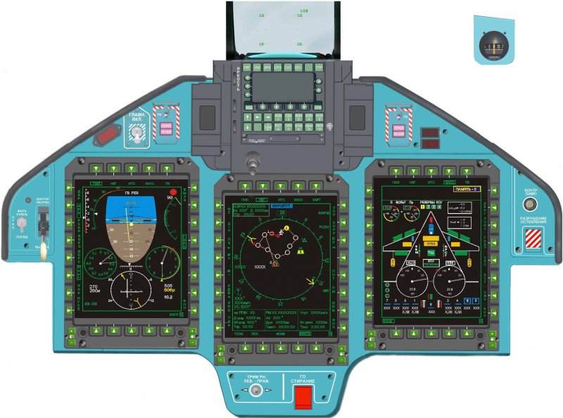 Як-130 кабина