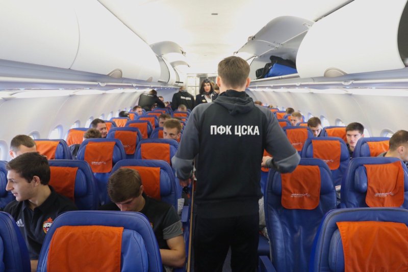 Самолет ПФК ЦСКА